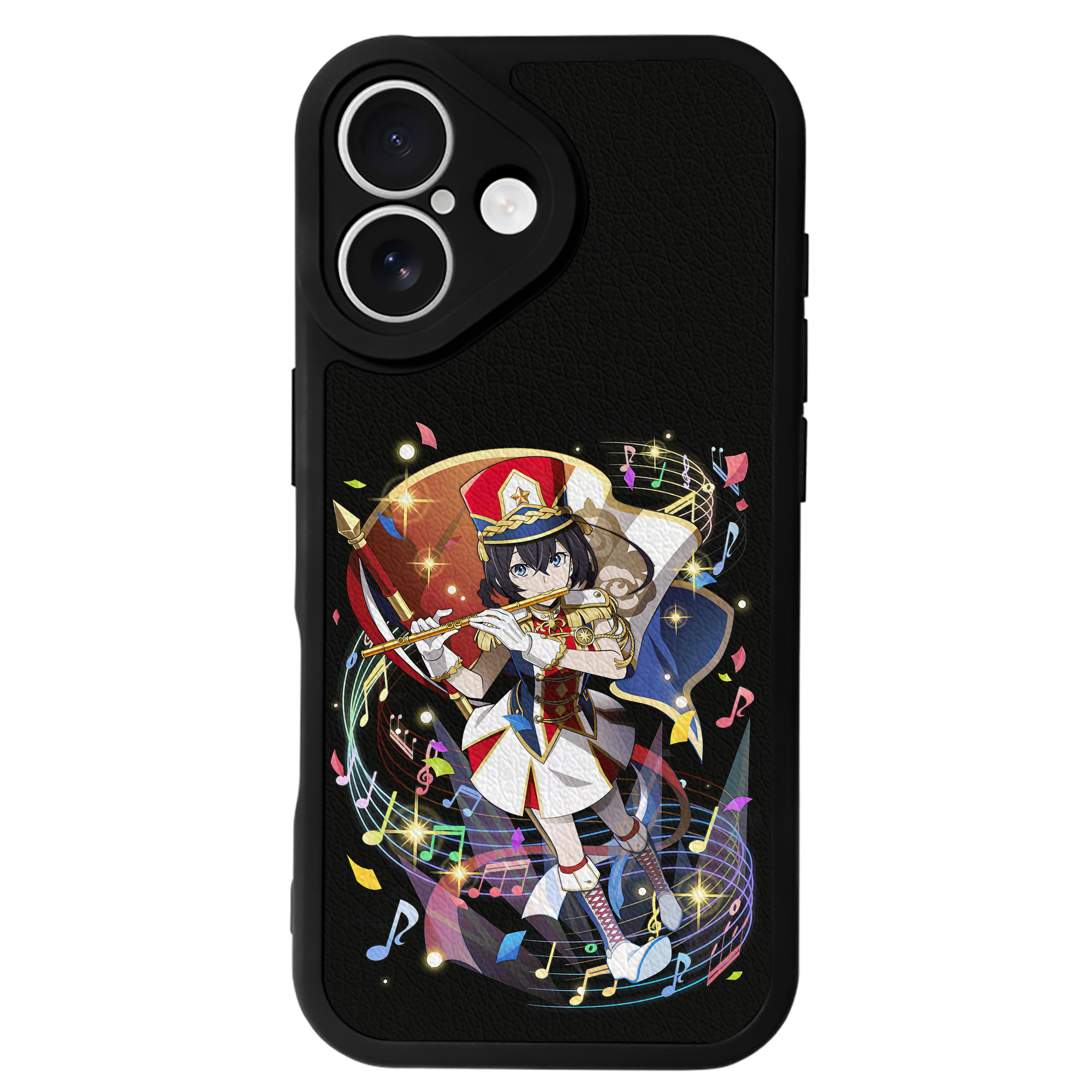（画像用） 文豪ストレイドッグス Bungo Stray Dogs 【iPhone 16シリーズ対応】シリコンスマホケース（レザー調） 材質：シリコン